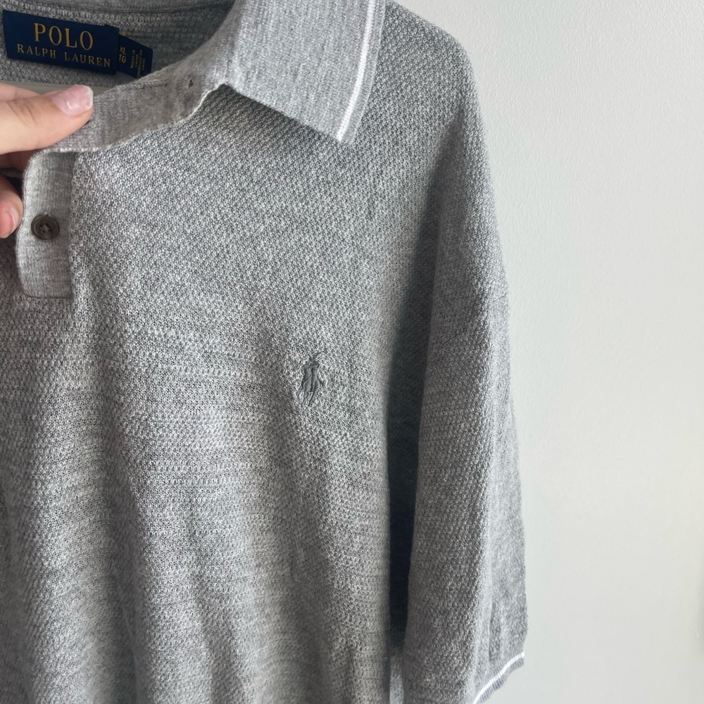 Ralph Lauren Classic Gray Polo Shirt - Picture 3 of 5